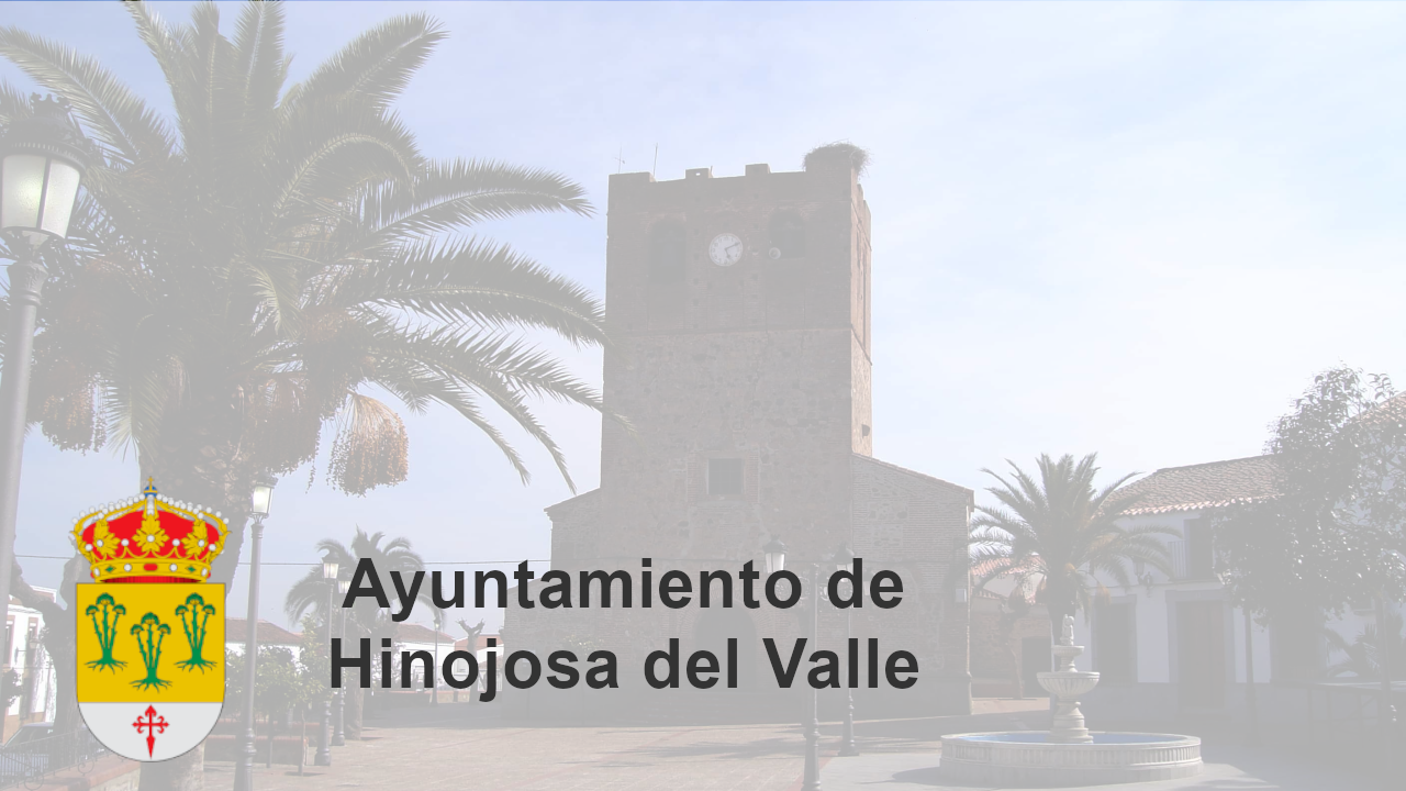 Imagen de portada de la institución Ayuntamiento de Hinojosa del Valle
